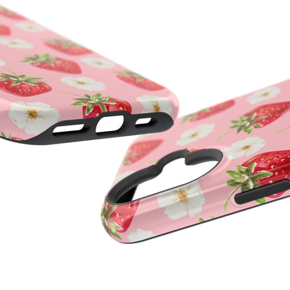 Strawberry Garden iPhone Case
