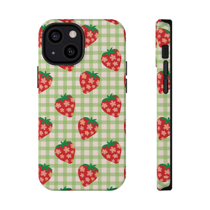 Strawberry Picnic iPhone Case
