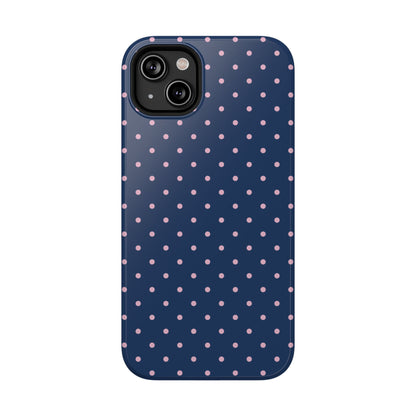Periwinkle Mini Dots iPhone Case