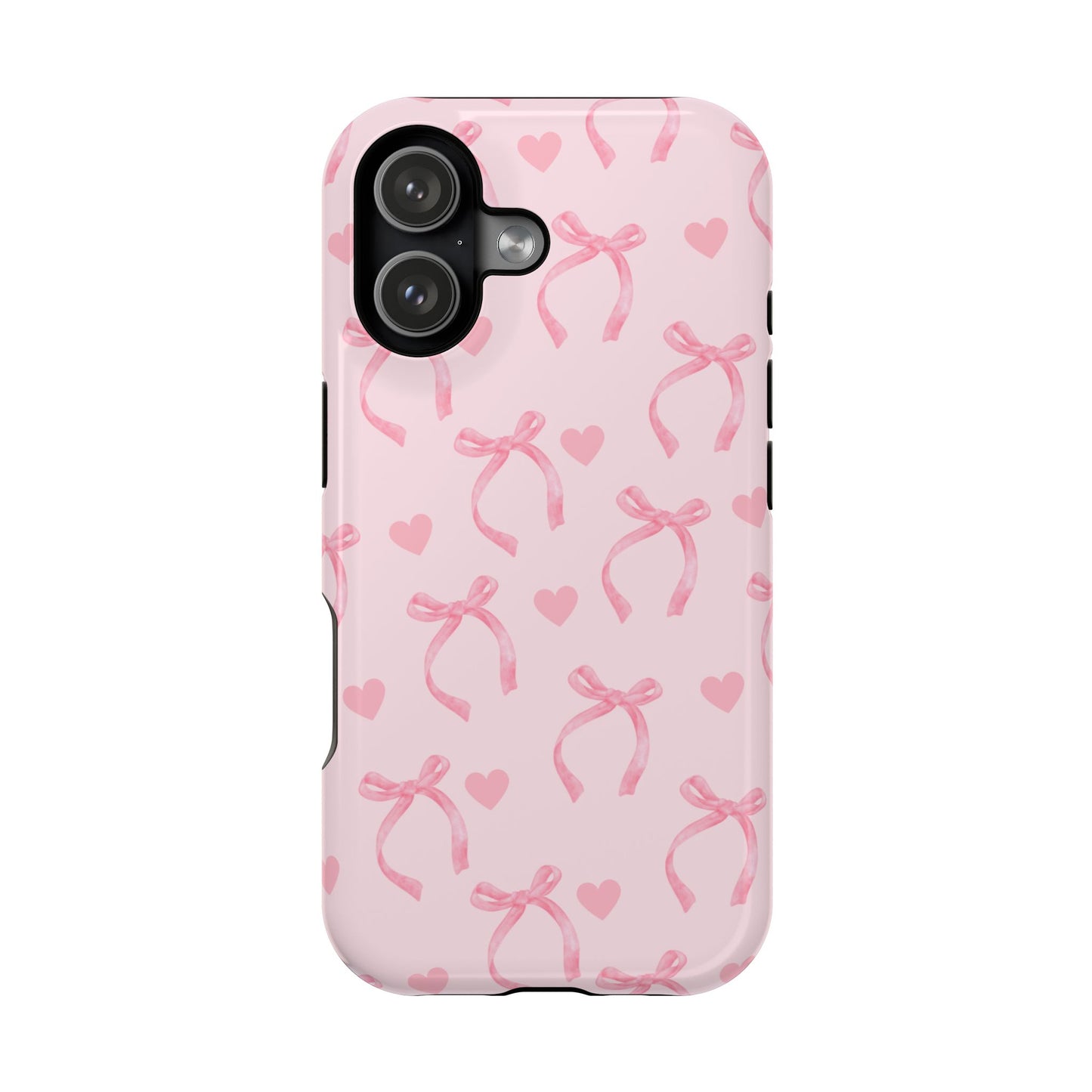 Bows & Hearts iPhone Case