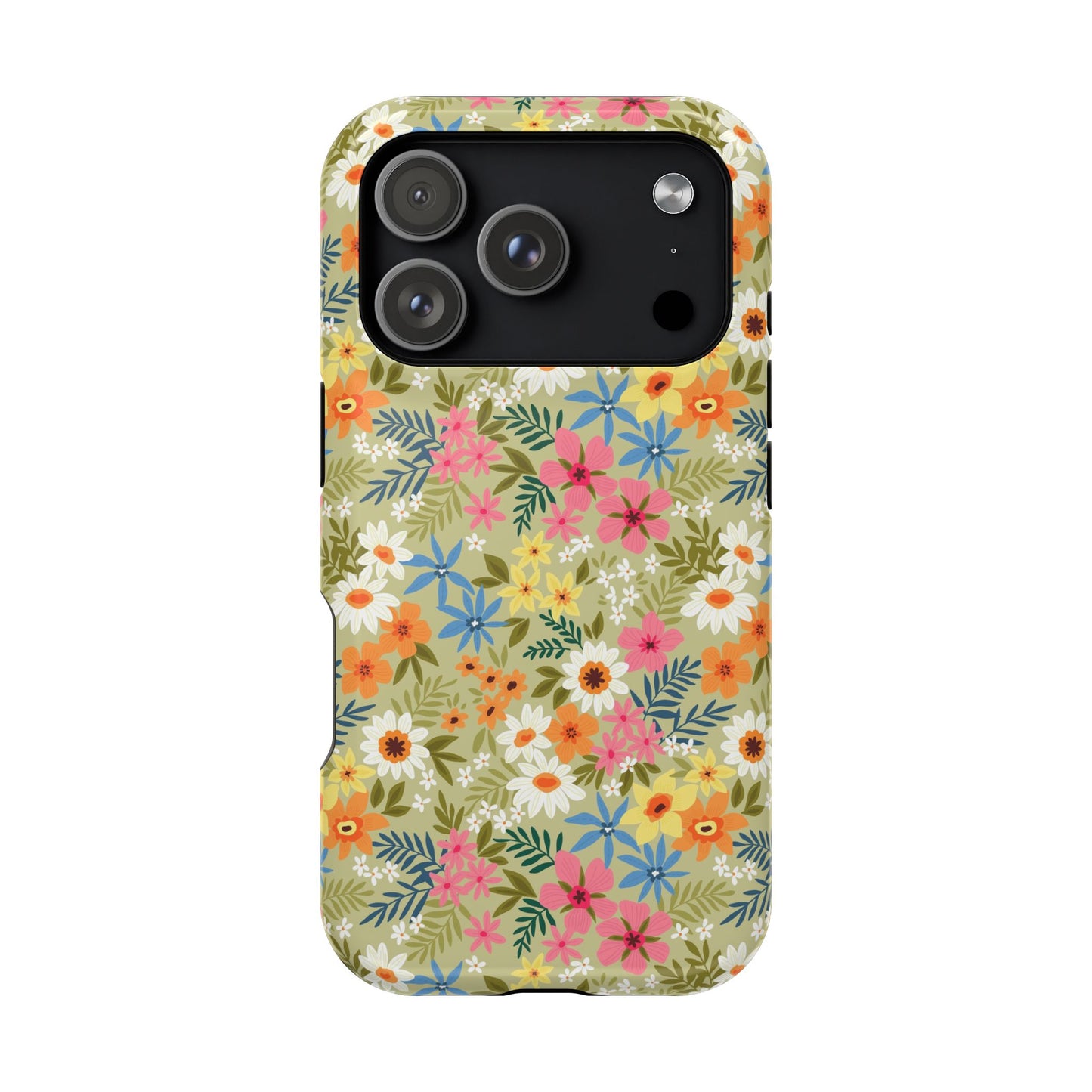 Colorful Posies iPhone Case