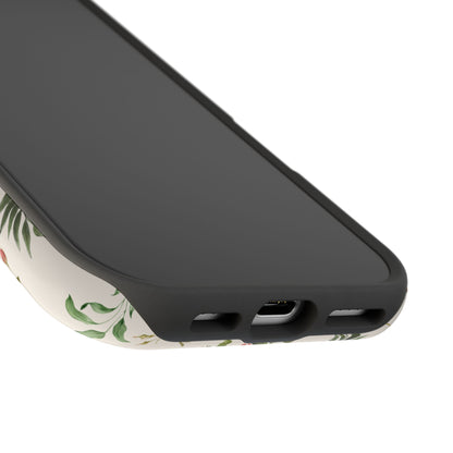 Red Vintage Roses iPhone Case
