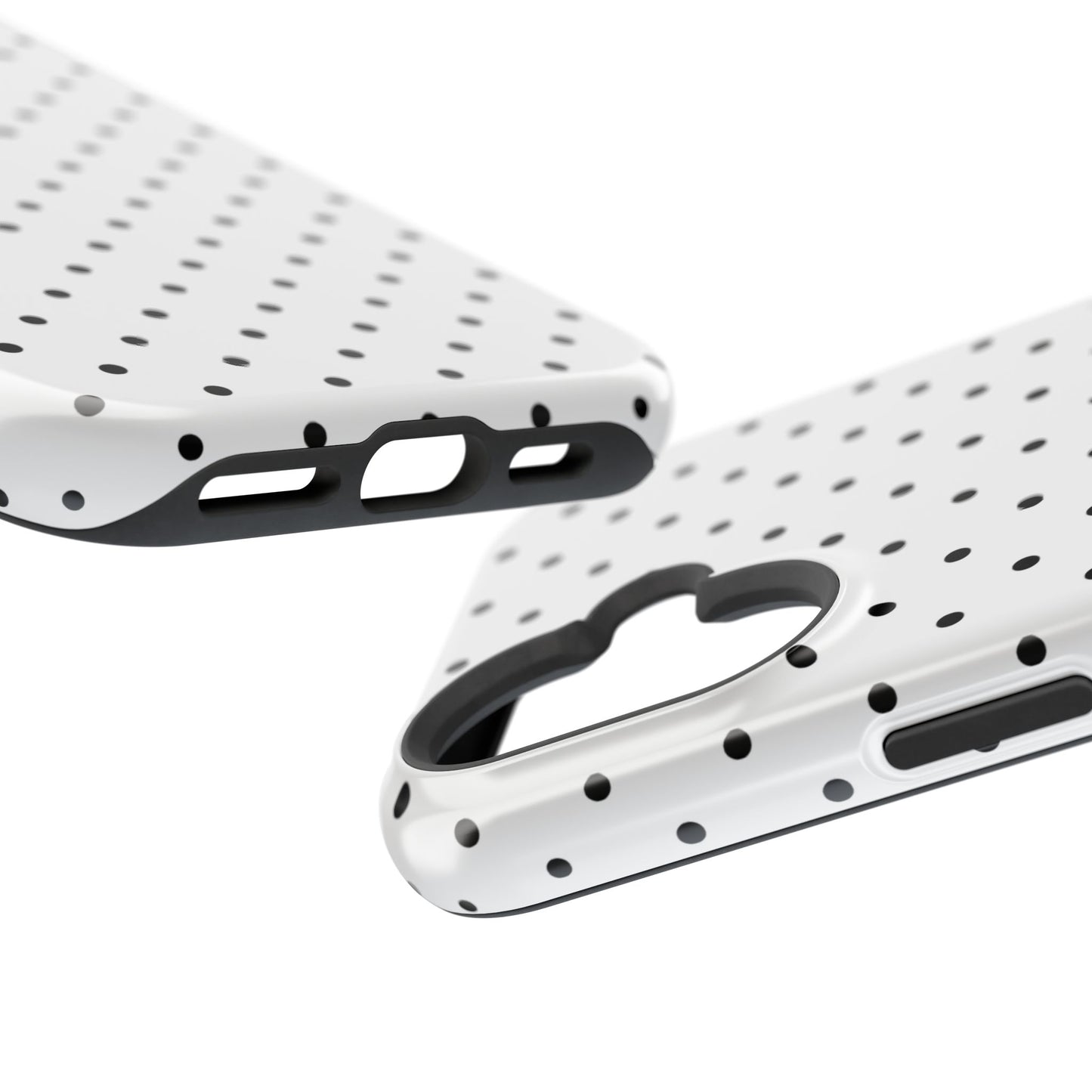Black Mini Dots iPhone Case