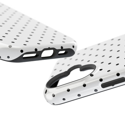Black Mini Dots iPhone Case