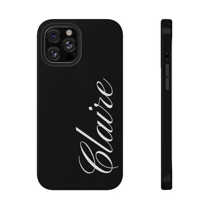 Custom Black iPhone Case