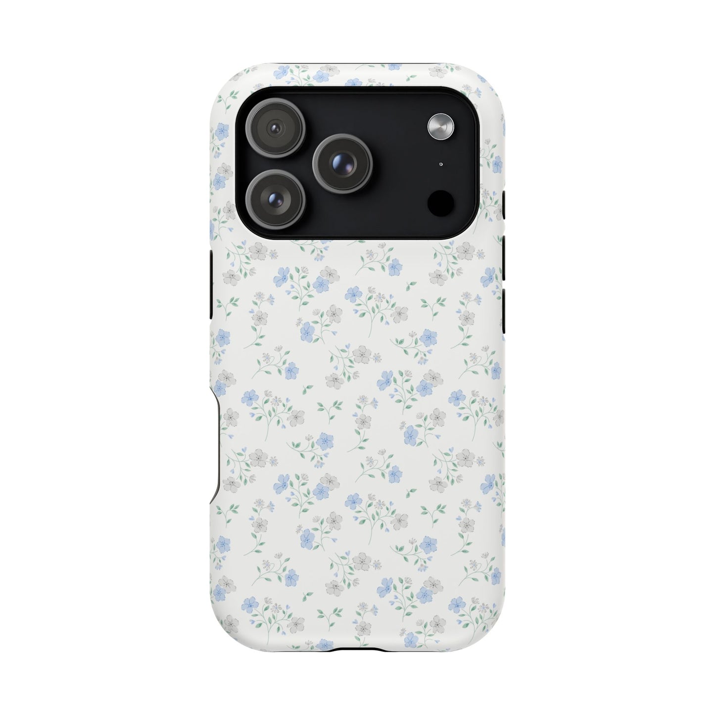 Blue Floral Ditsy iPhone Case