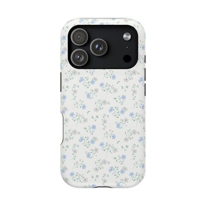Blue Floral Ditsy iPhone Case