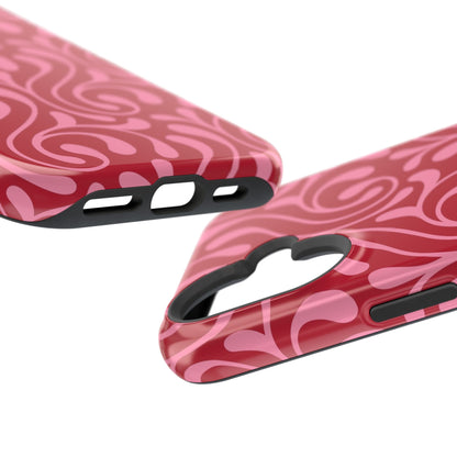 Cherry Paisley iPhone Case