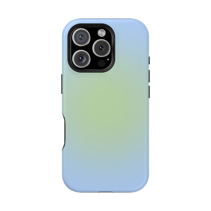 Blue & Green Aura iPhone Case