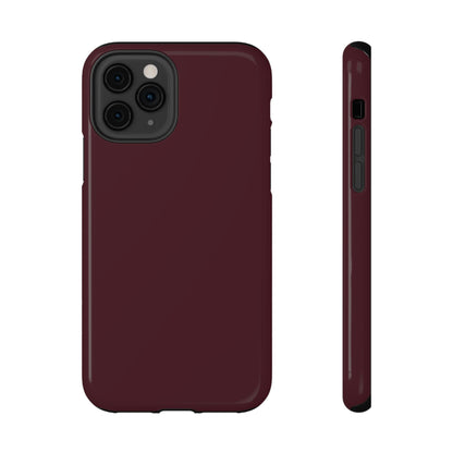 Burgundy iPhone Case
