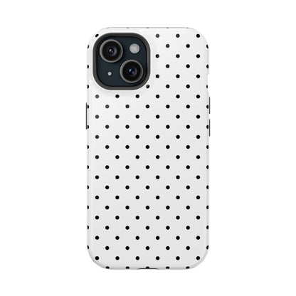 Black Mini Dots iPhone Case