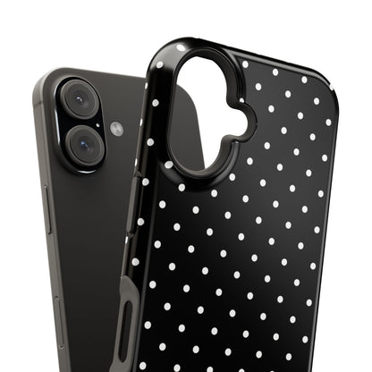 White Mini Dots iPhone Case