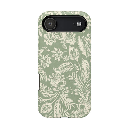 Sage Paisley iPhone Case