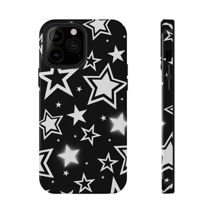 Black Stardust iPhone Case