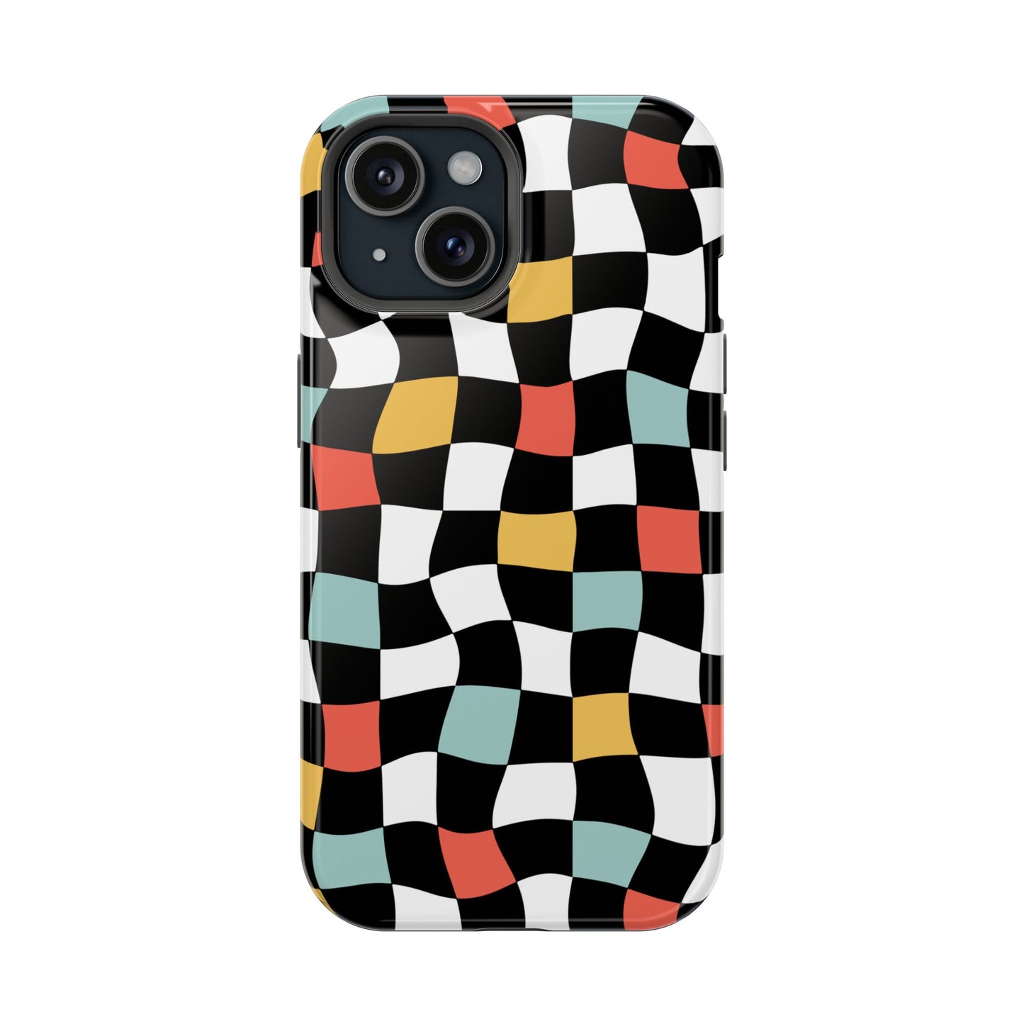 Retro Check iPhone Case