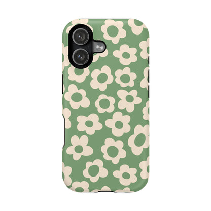 Green Las Flores iPhone Case