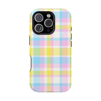 Sugar Cake Plaid iPhone Case