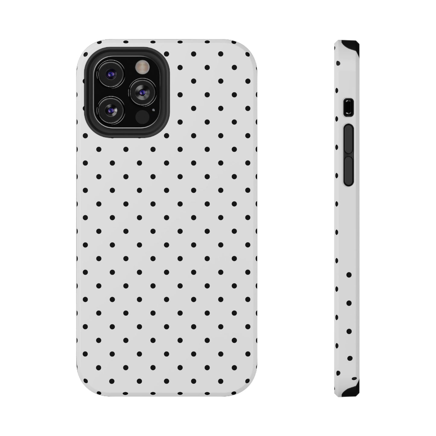 Black Mini Dots iPhone Case