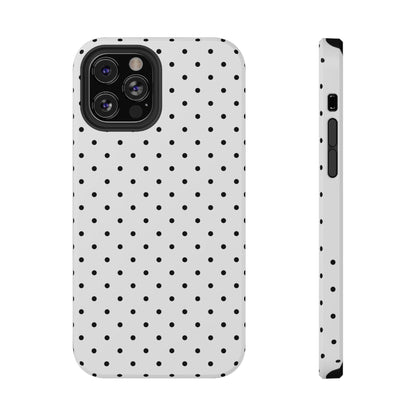 Black Mini Dots iPhone Case