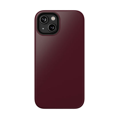 Burgundy iPhone Case