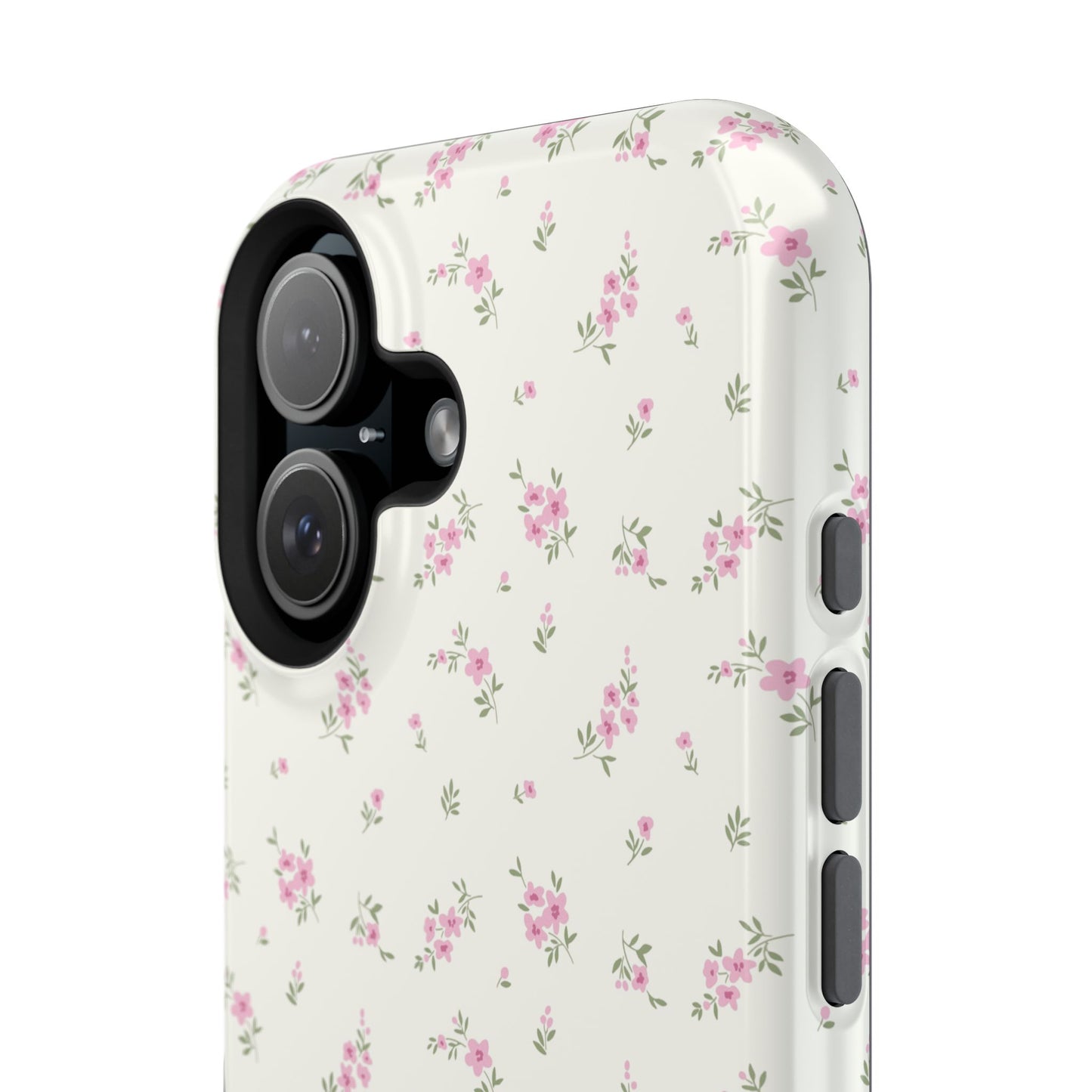 Blush Ditsy Flowers iPhone Case