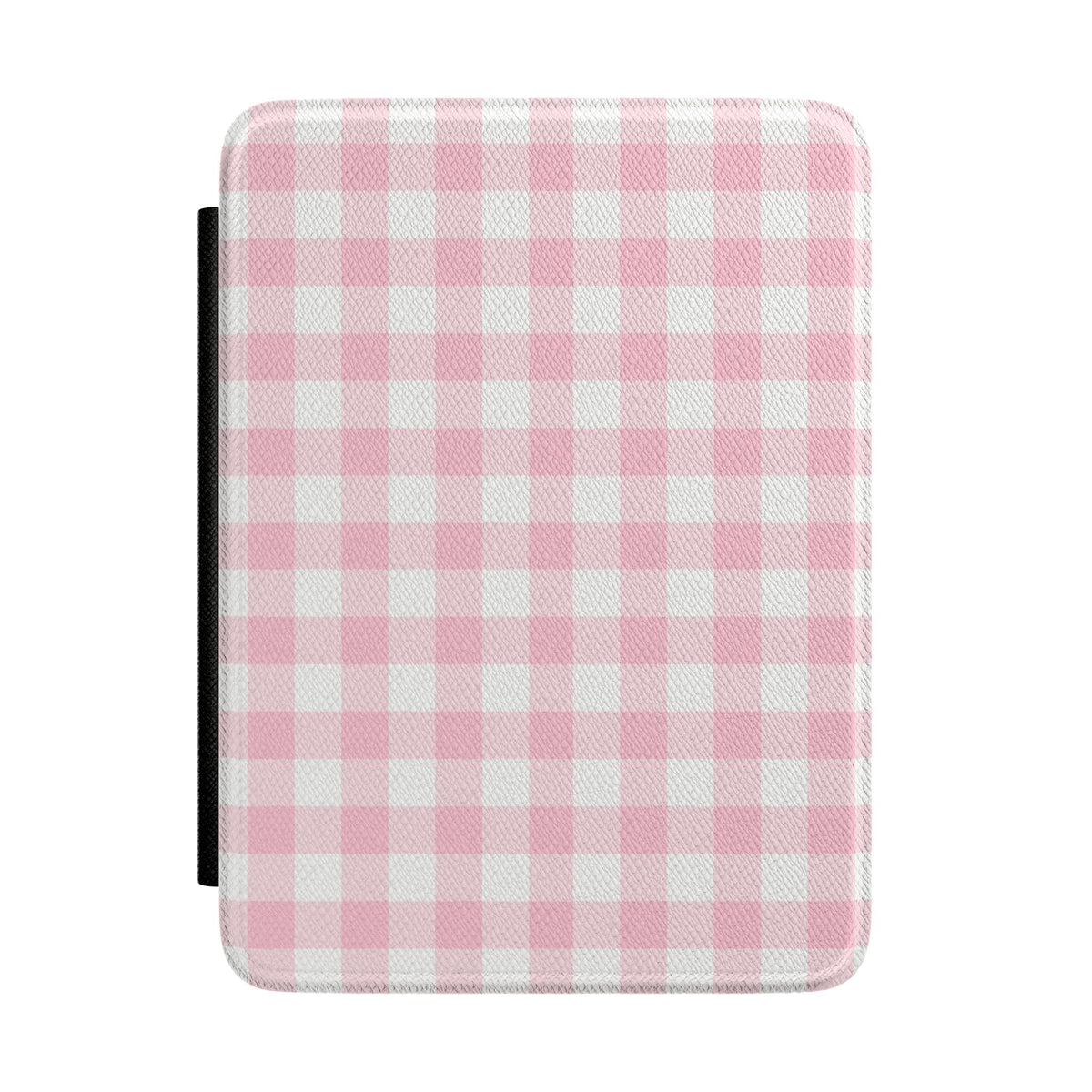 Pink Gingham Kindle Case