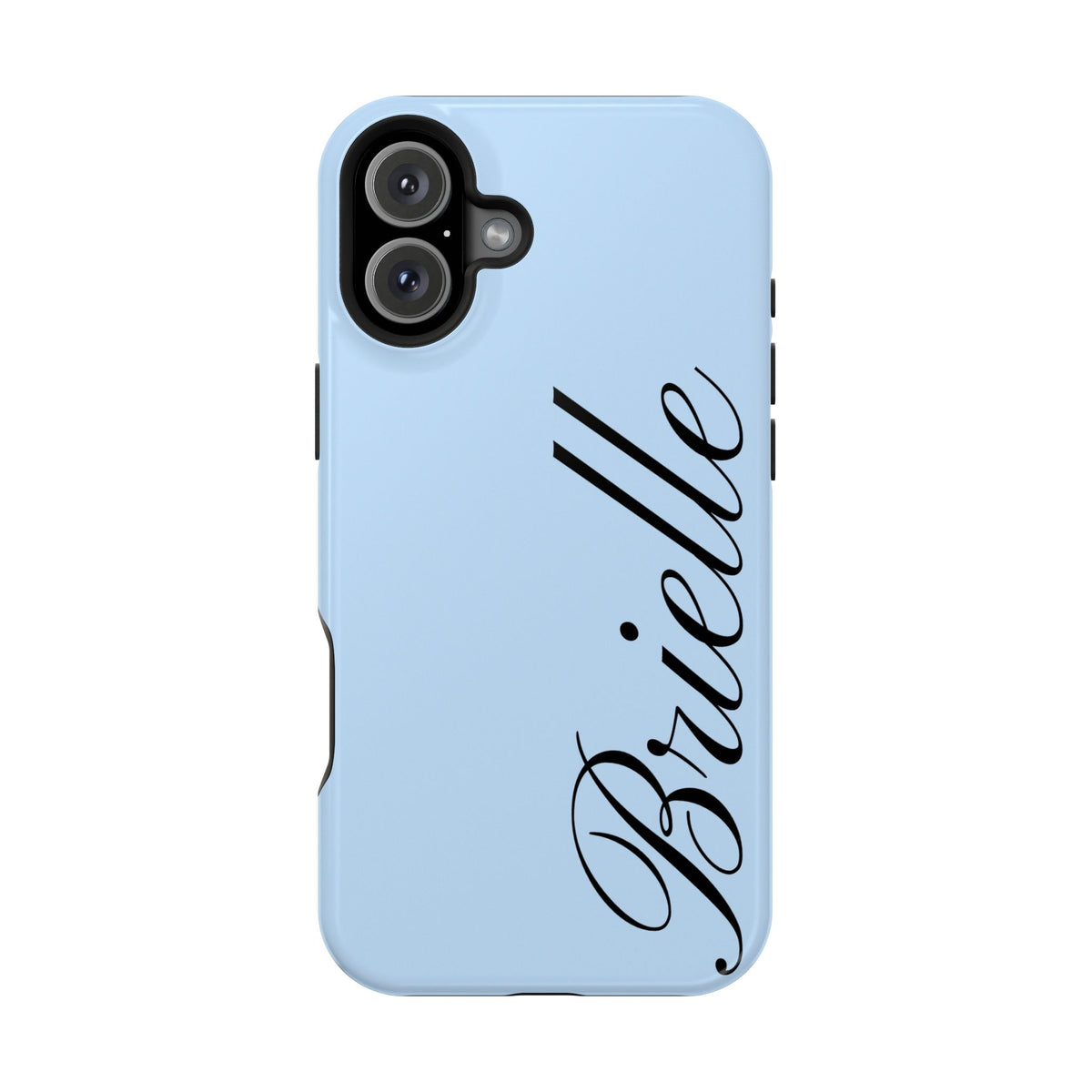 Personalized Blue iPhone Case