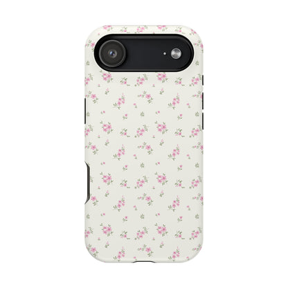 Blush Ditsy Flowers iPhone Case