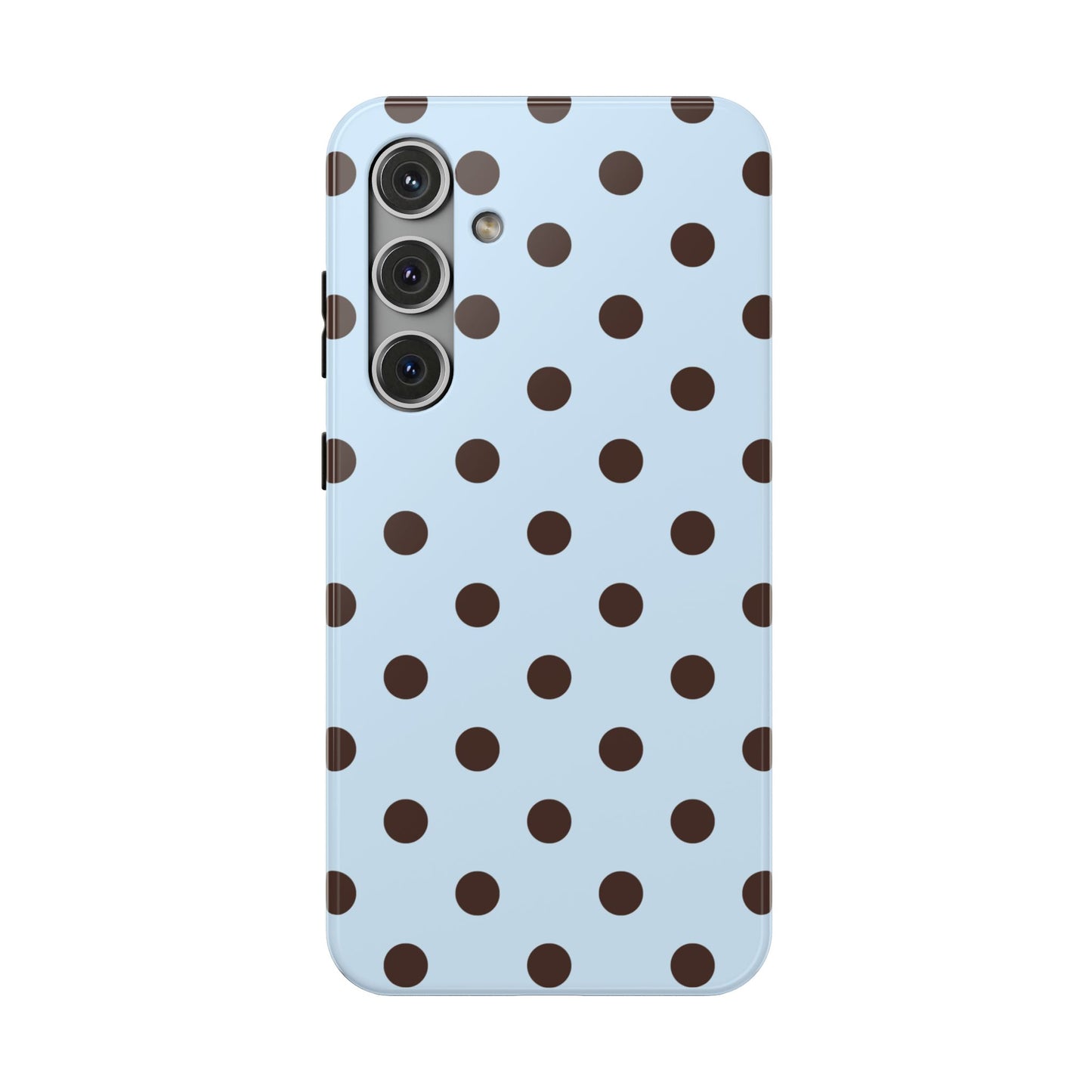 Blueberry Mocha Polka Dots Samsung Case