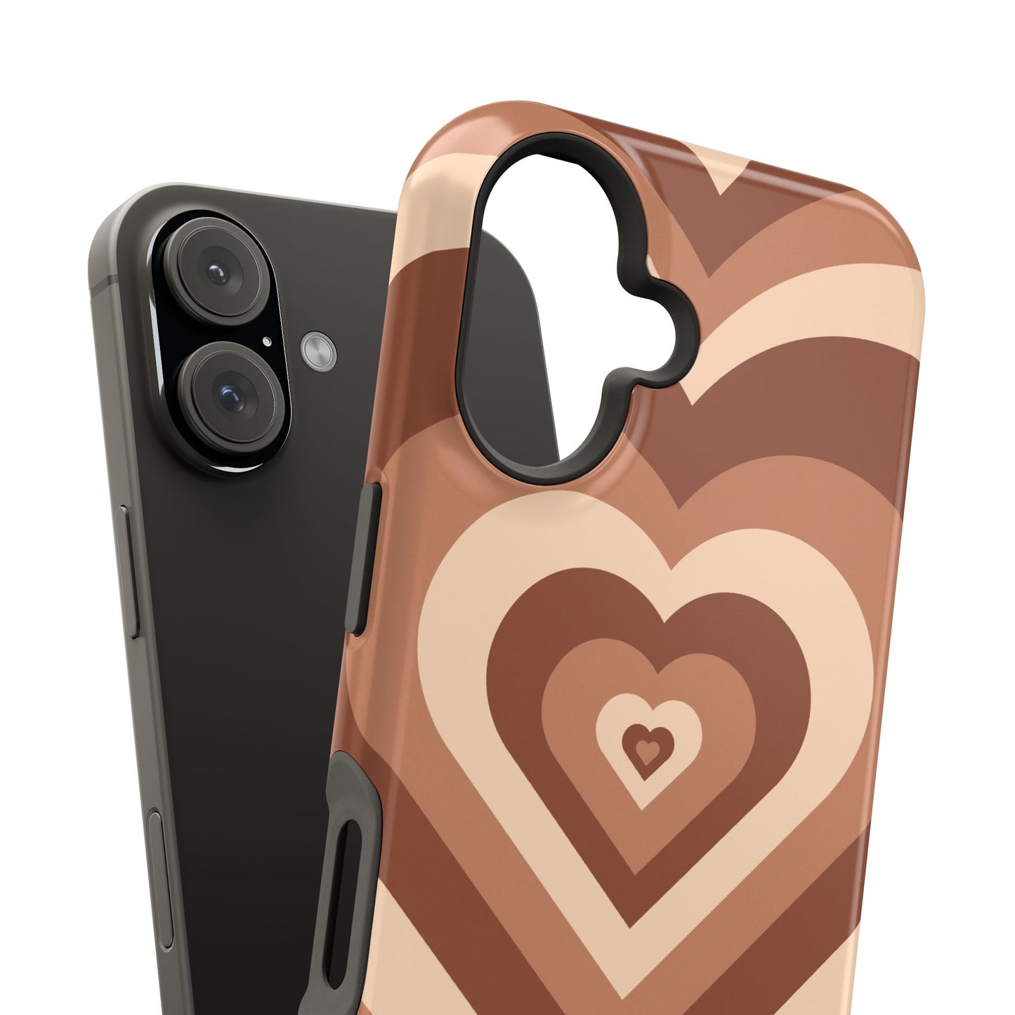 Choco Hearts iPhone Case