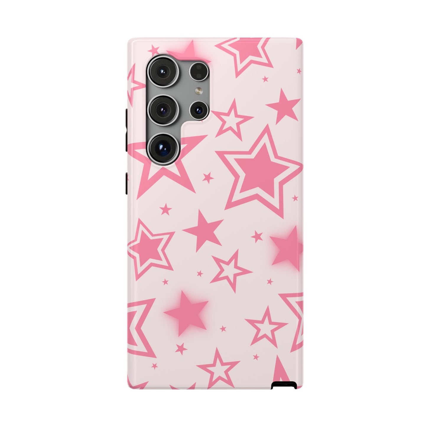 Hot Pink Stardust Samsung Case