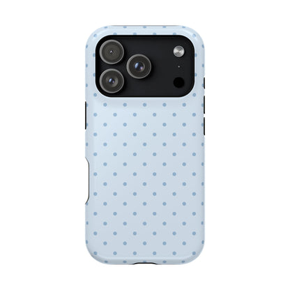 Blue Sprinkles Mini Dots iPhone Case