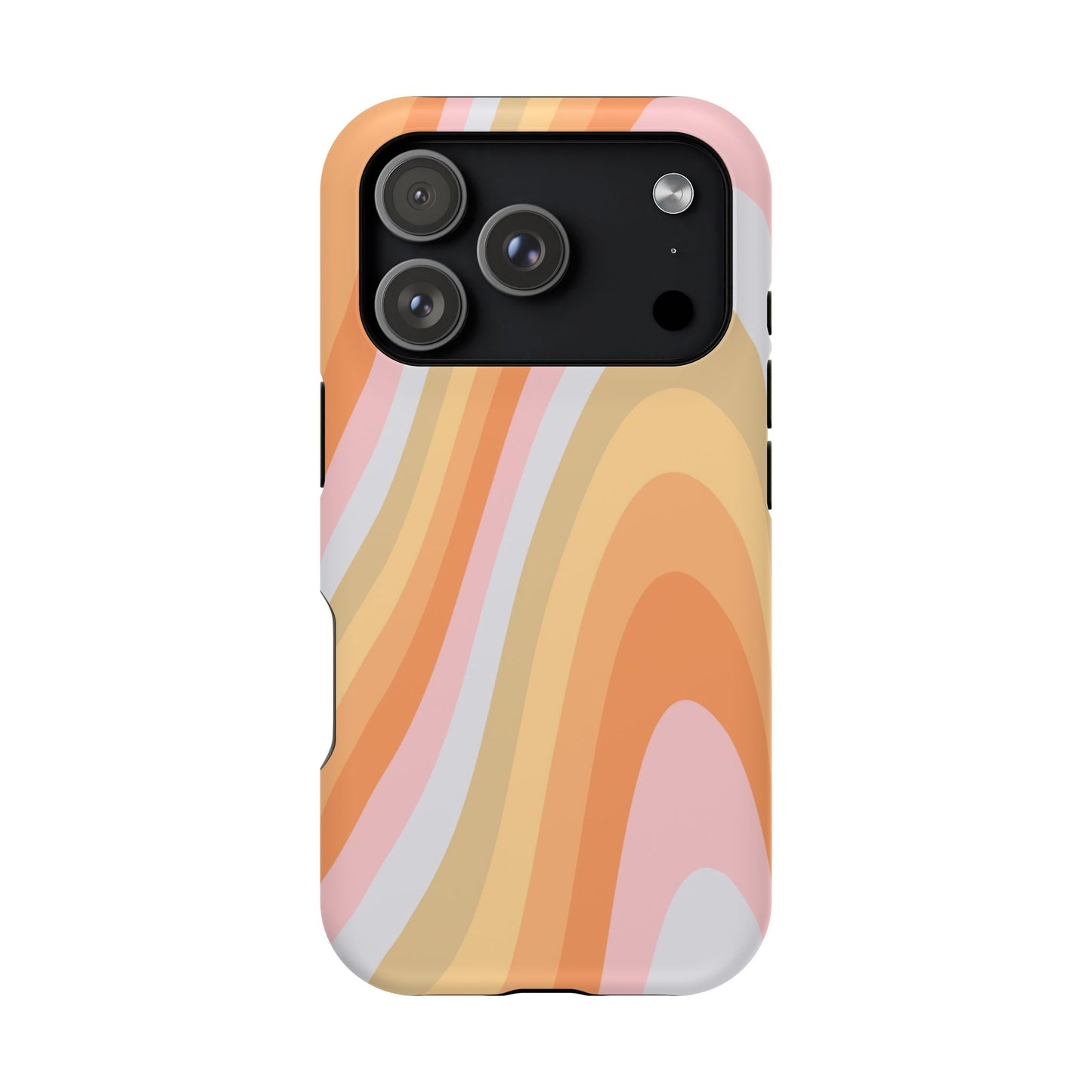 Rainbow Waves iPhone Case