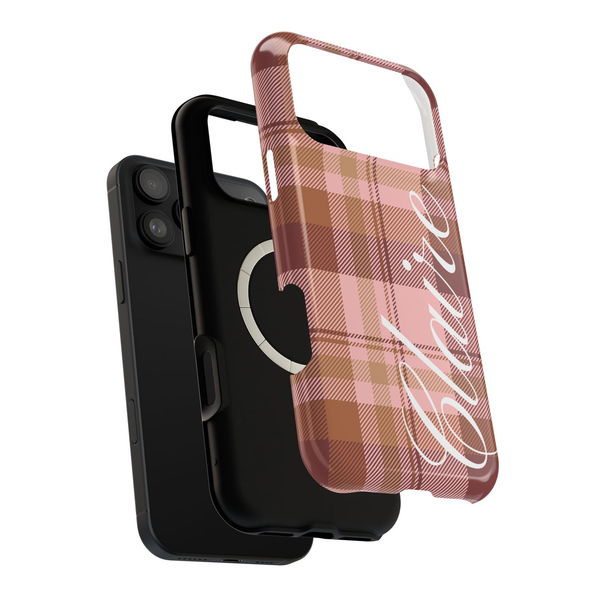 Custom Honey Plaid iPhone Case