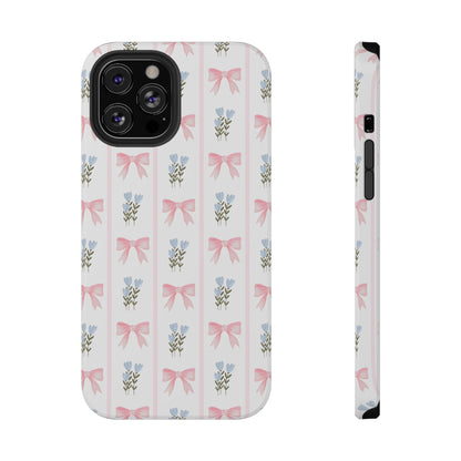 Pink Bows iPhone Case