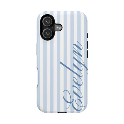 Personalized Blue Beau iPhone Case