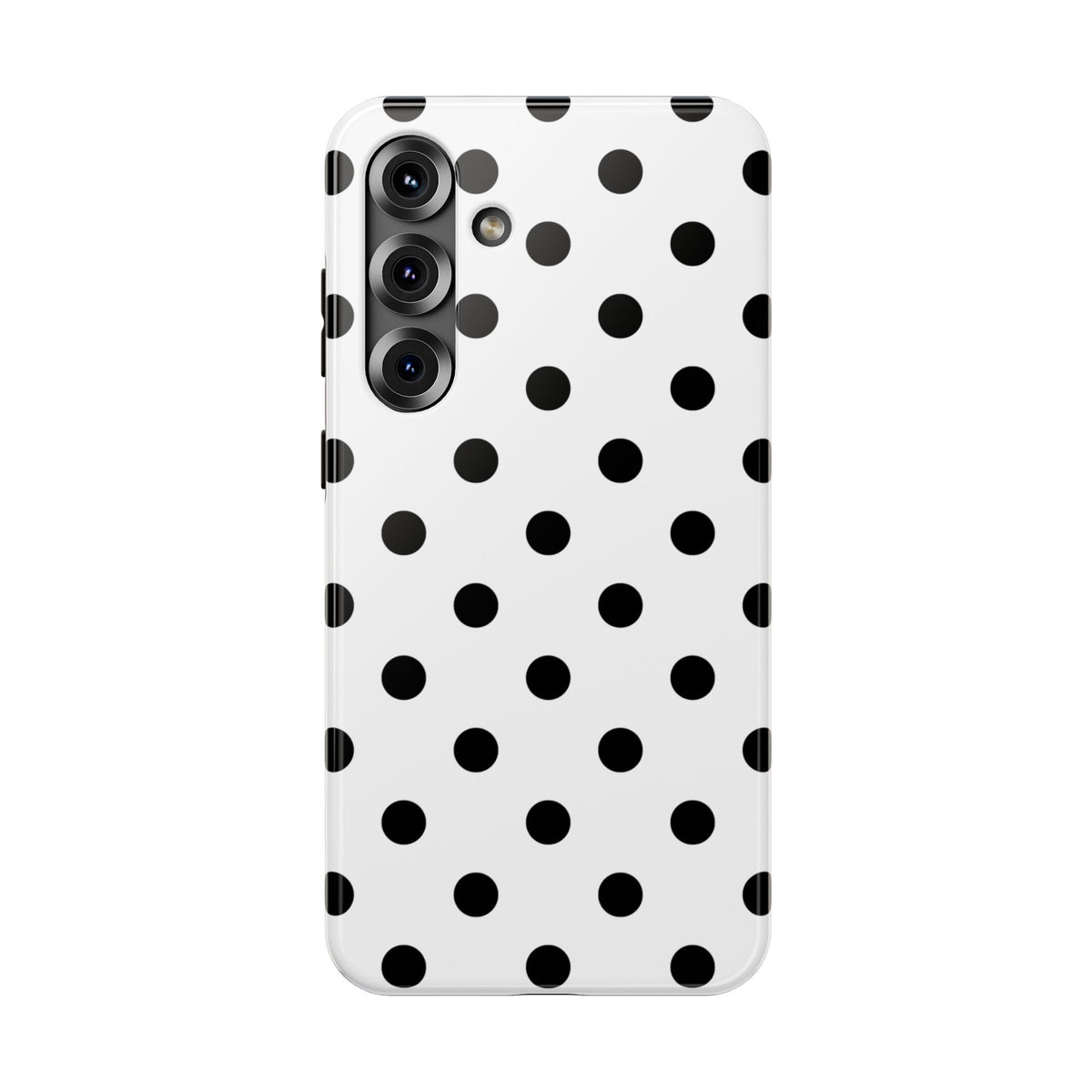 Black Polka Dots Samsung Case