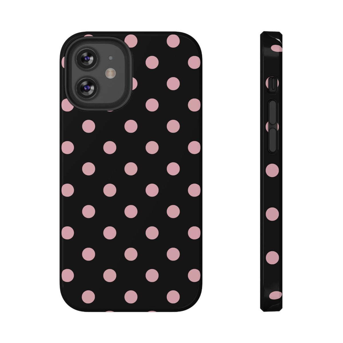 Sweet Midnight Polka Dots iPhone Case