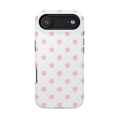 Black Polka Dots iPhone Case