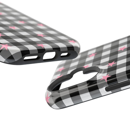 Starlight Gingham iPhone Case