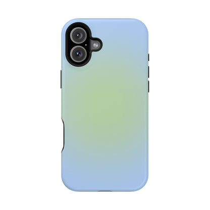 Blue & Green Aura iPhone Case