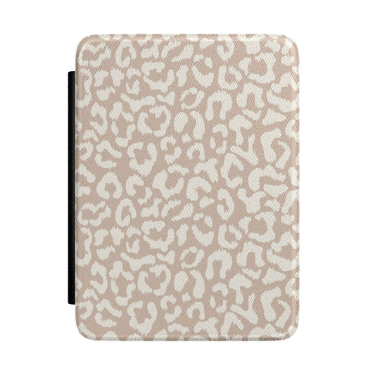 Tan Leopard Kindle Case