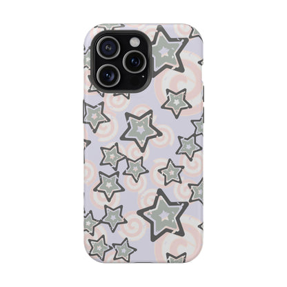 Y2K Gray Star iPhone Case
