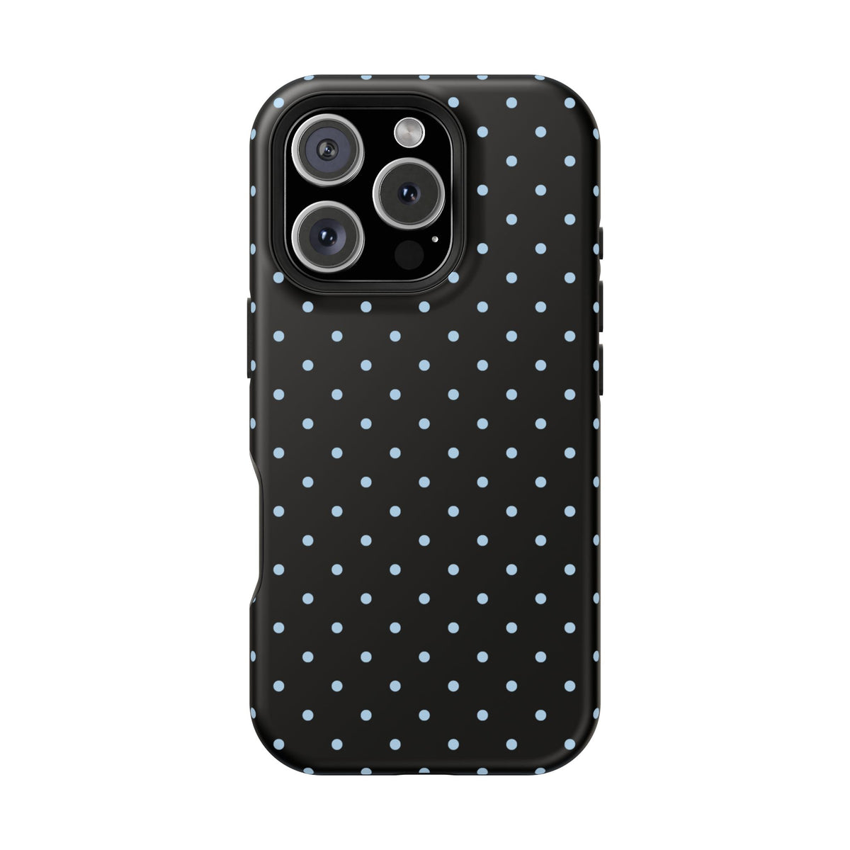 Blue Velvet Mini Dots iPhone Case