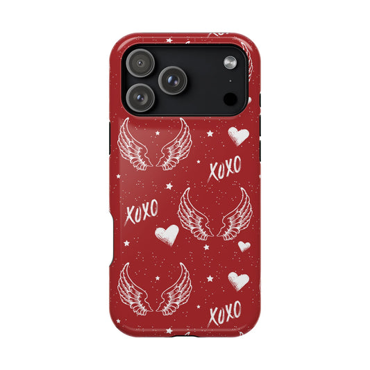 Y2K Red Angels iPhone Case