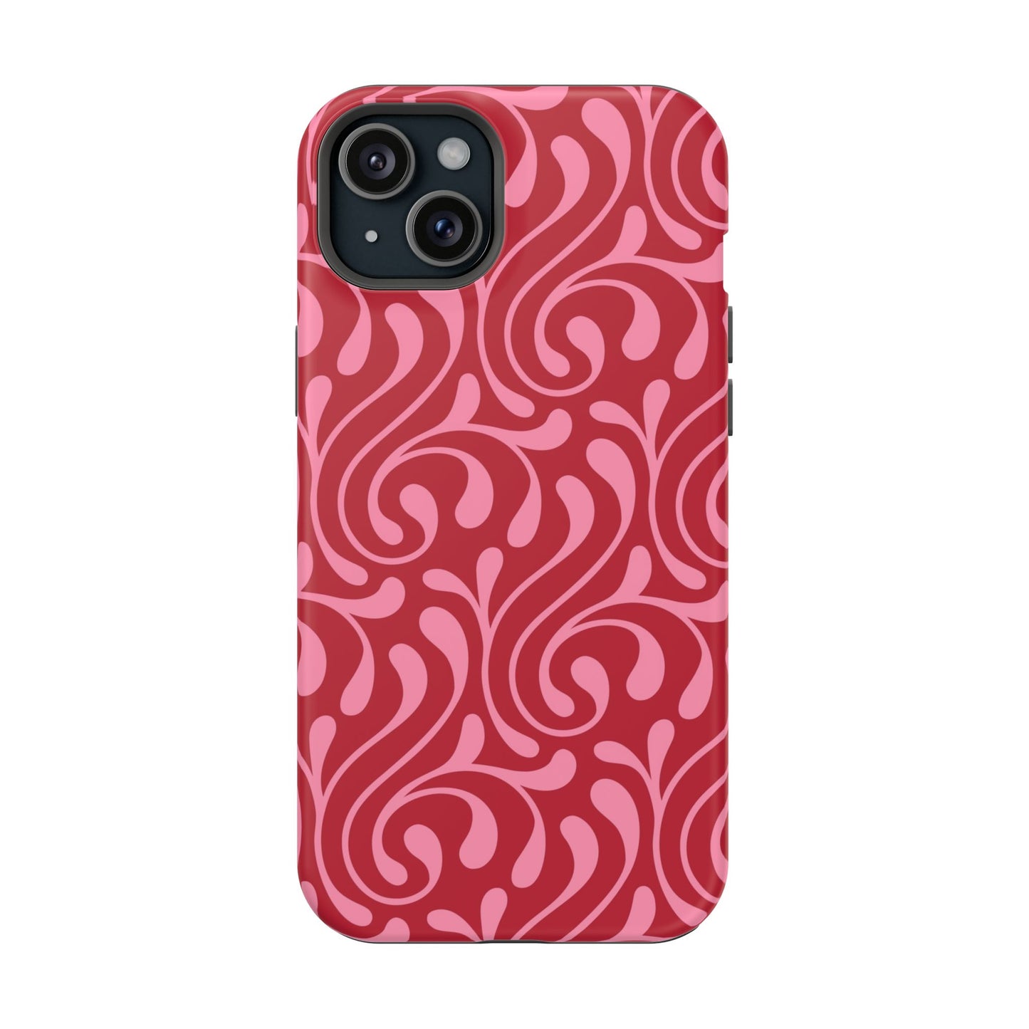 Cherry Paisley iPhone Case