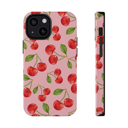 Cherry Rain iPhone Case
