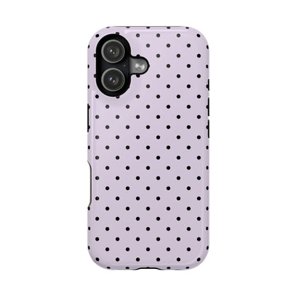 Lilac Mini Dots iPhone Case