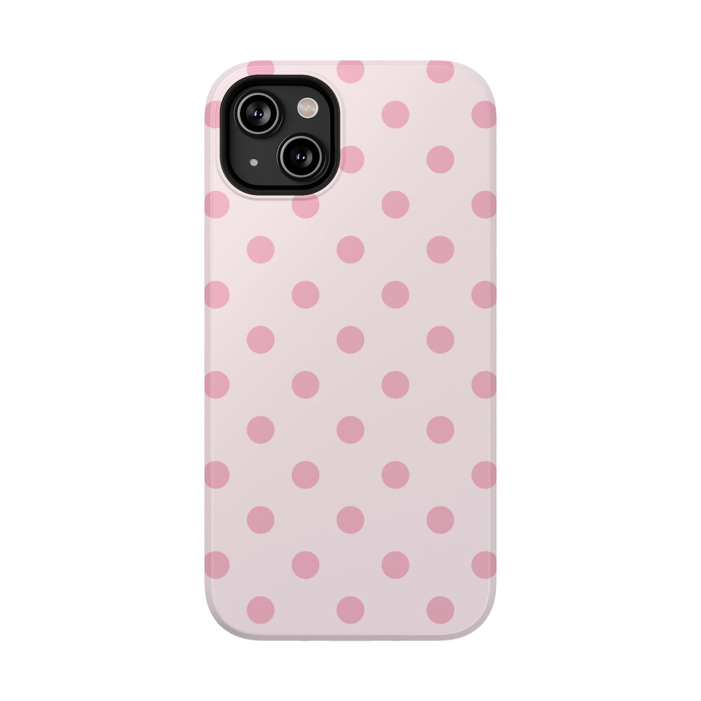Pink Sprinkles Polka Dots iPhone Case