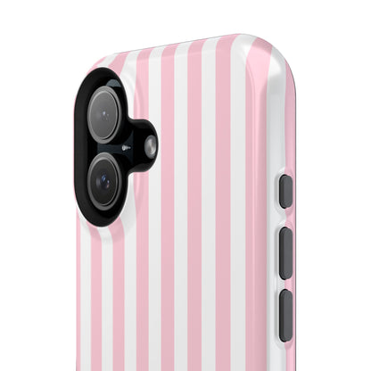 Pink Picnic Stripes iPhone Case